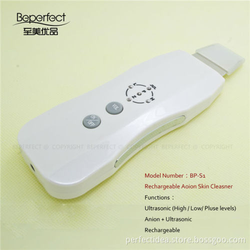 BP-S1 China Suppier Facial 28khz skin scrubber ultrasound galvanic for exforliating home use
